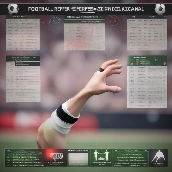 football penalties referee signals