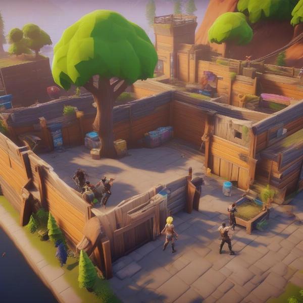 fortnite crossplay ps4 xbox gameplay