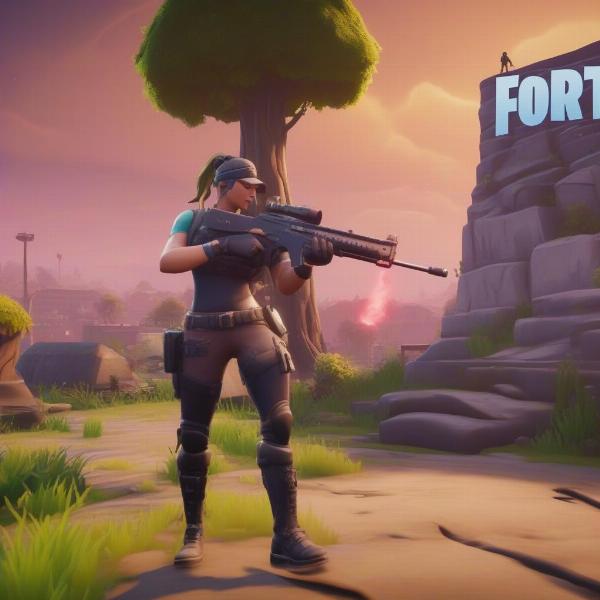 Fortnite loading screen showing error or being stuck