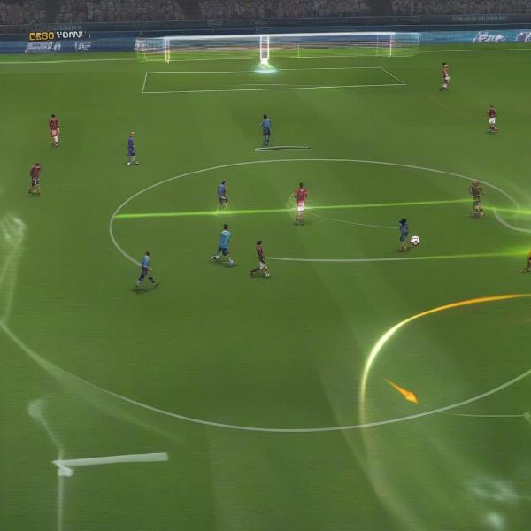 free-fifa-mobile-gameplay-showing-player-on-pitch