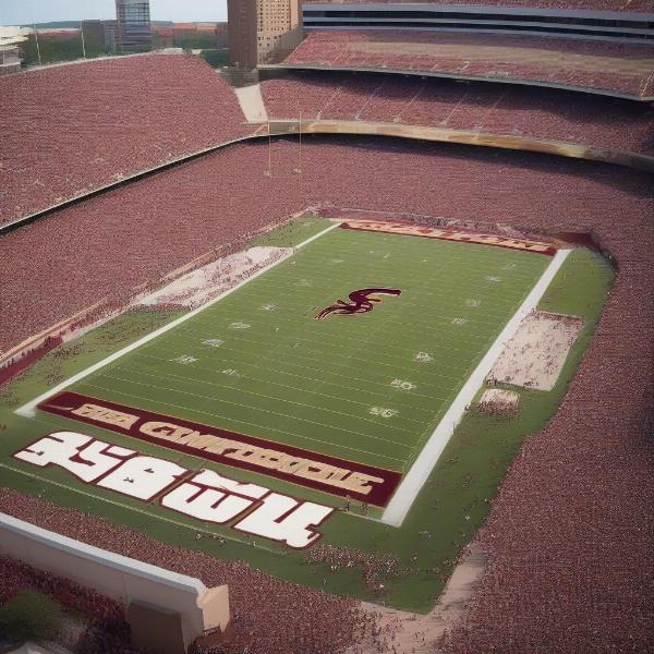 fsu fans at doak stadium
