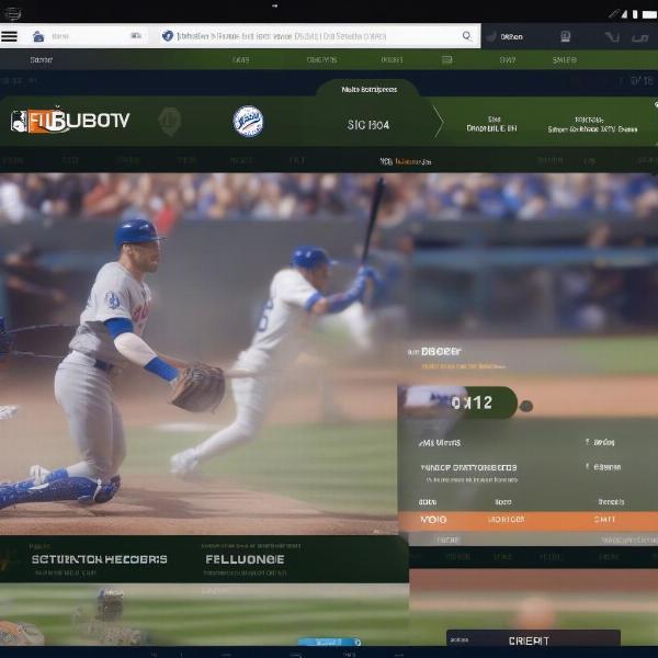 fubo tv streaming dodgers baseball game