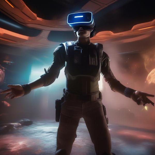 VR Alien Battle Immersive Experience