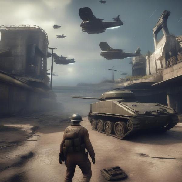 world war 2 future game concept
