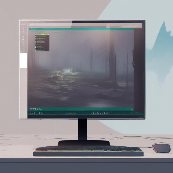 game crashed and showing taskbar