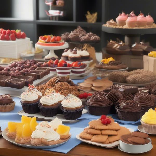 Variety of Game Day Desserts