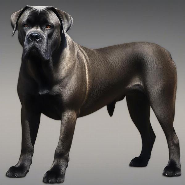 game of thrones cane corso with majestic look