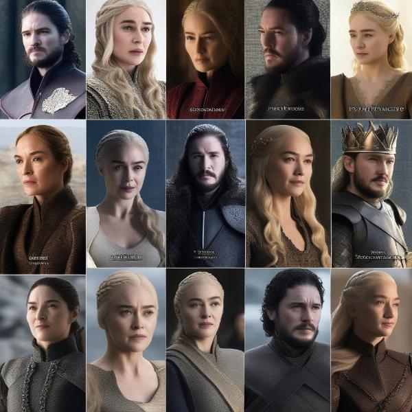 Contenders for the Iron Throne