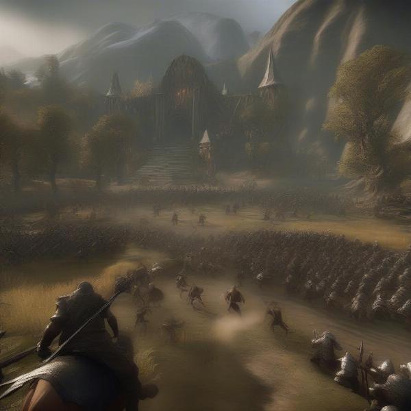 lord of the rings game screenshot