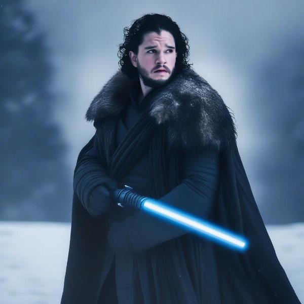 jon-snow-as-a-jedi-star-wars-meme
