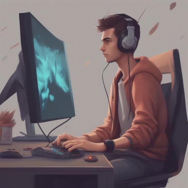 gamer improving skills online gaming