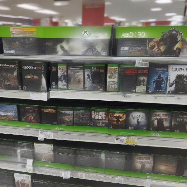 Gamestop Xbox 360 Games On Shelf