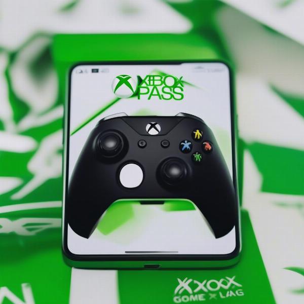 smartphone with xbox controller