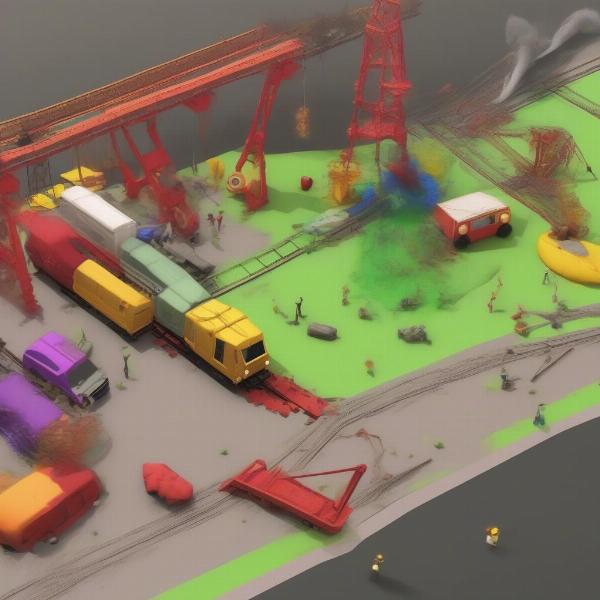 Gang Beasts Xbox One Environmental Hazards