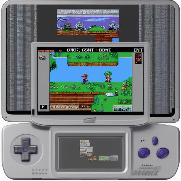 gba emulator interface with game screenshot