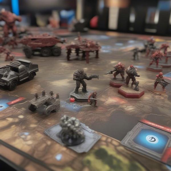 gears of war board game battle