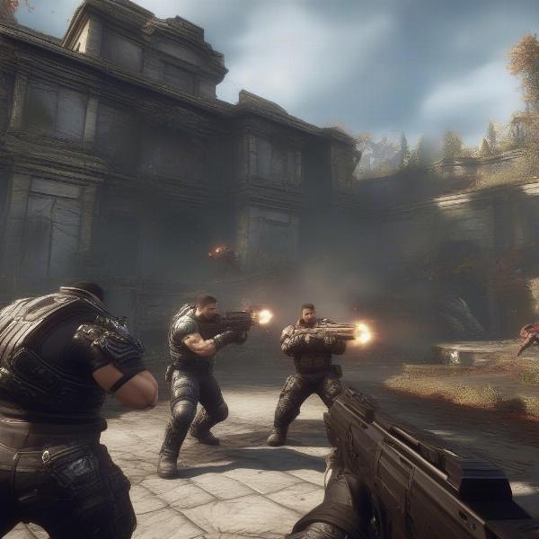gears of war e day reveal trailer screen