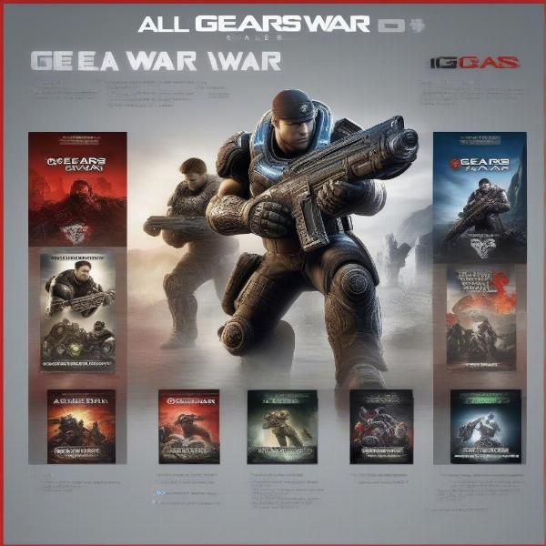 Gears of War titles available on game pass or backwards compatible