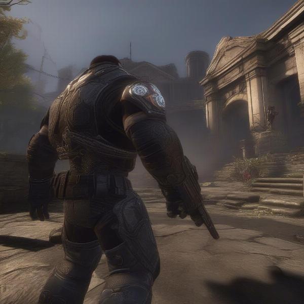 Gears of War screenshot by The Coalition showcasing graphical upgrades and modern gameplay