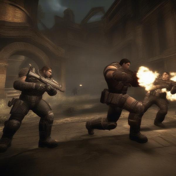 gears of war xbox 360 multiplayer action