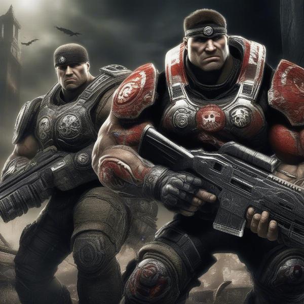 gears of war xbox 360 cover