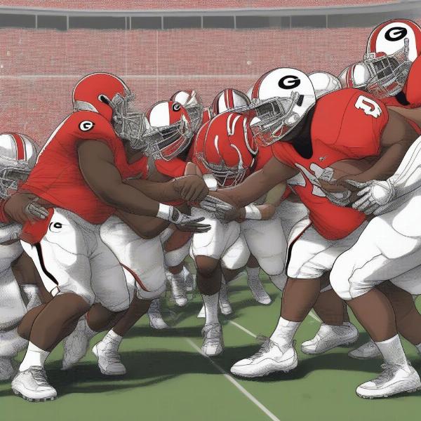 Georgia Run Offense Power Play