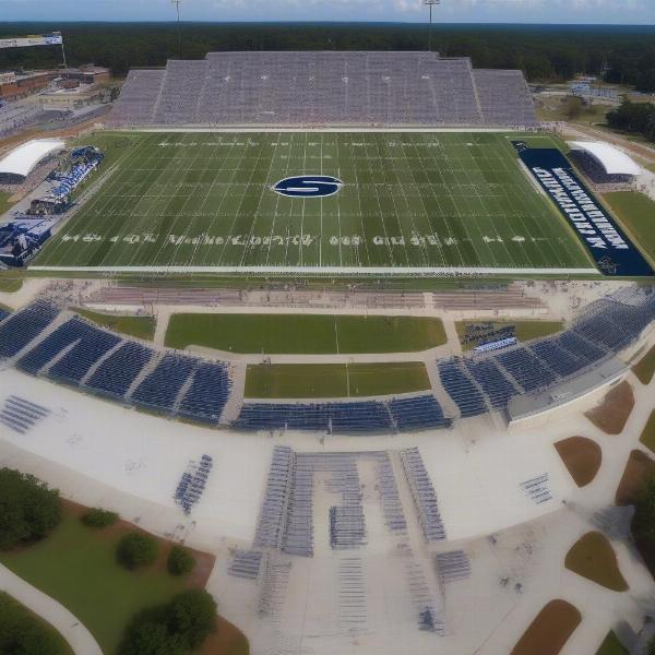 Georgia Southern football game overview, highlighting key team strengths and traditions