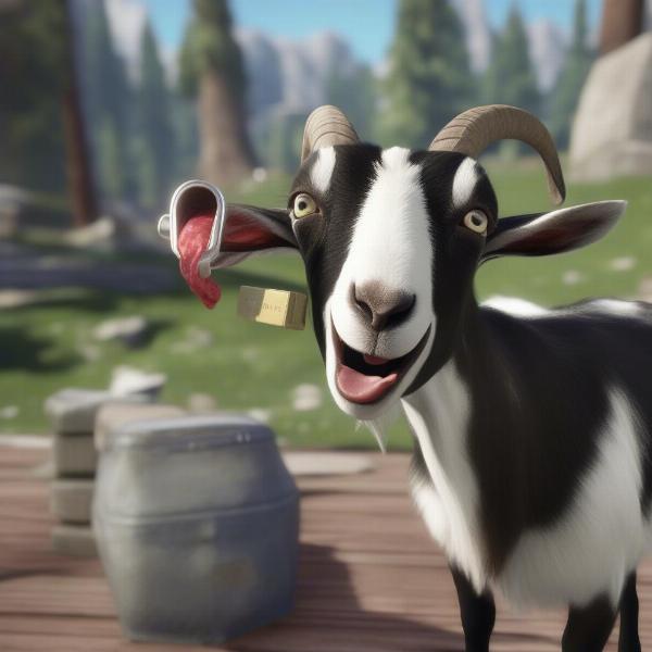 Goat Simulator strategic Lick ability