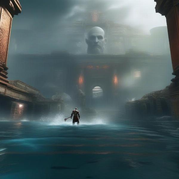 Atlantis in God of War Ghost of Sparta