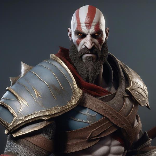 Kratos ready for new game plus challenges