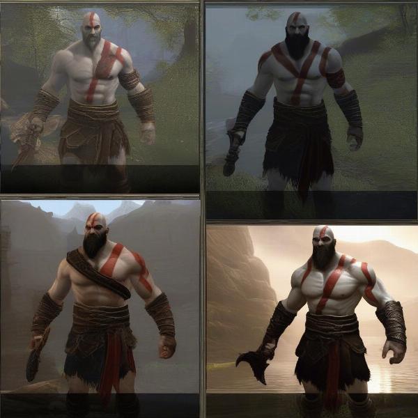 god of war 1 remaster vs original graphics