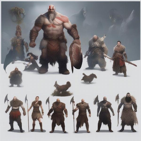 god of war valhalla post game enemies and combat