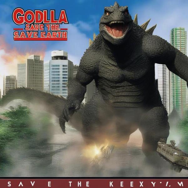 Godzilla Save The Earth Xbox Game Cover