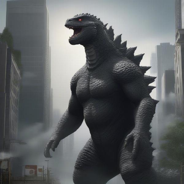 Concept of Next Gen Godzilla Graphics