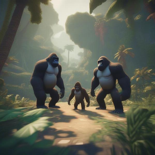Gorilla Tag gameplay offers a unique and enjoyable free vr experience