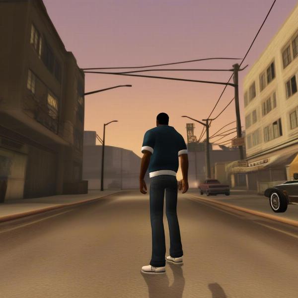 grand theft auto san andreas gameplay screenshot