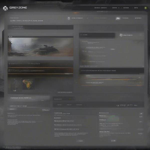 Grey Zone Warfare UI Xbox