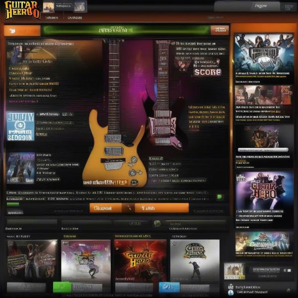 Guitar Hero Xbox 360 Community Screenshot