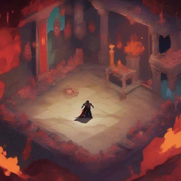 hades gameplay in the underworld