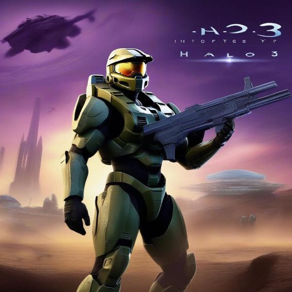 Halo 3 Box Art Cover