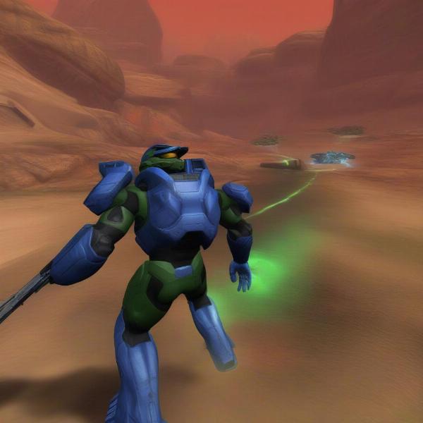 Halo Combat Evolved gameplay, iconic map, and Master Chief
