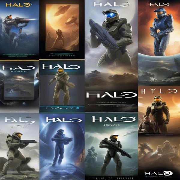 halo combat evolved influence xbox, showing various halo games across different platforms