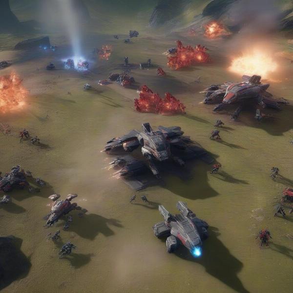 halo wars 2 intense combat