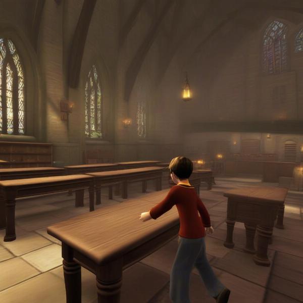 harry potter and the philosopher's stone gameplay on xbox