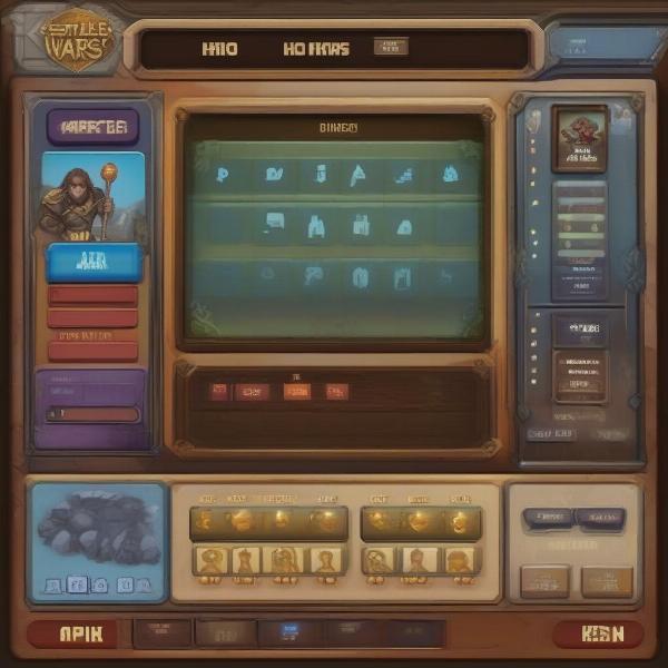 hero wars mini game interface