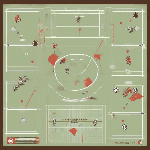 highland park football game play analysis graphics