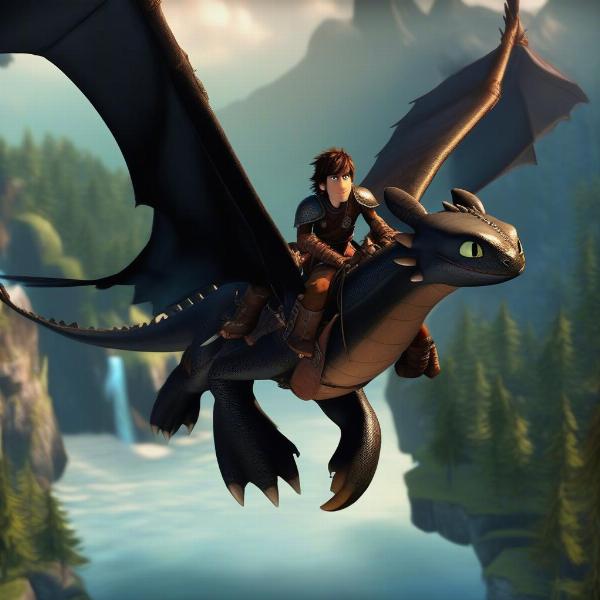 how to train your dragon game flying with dragon