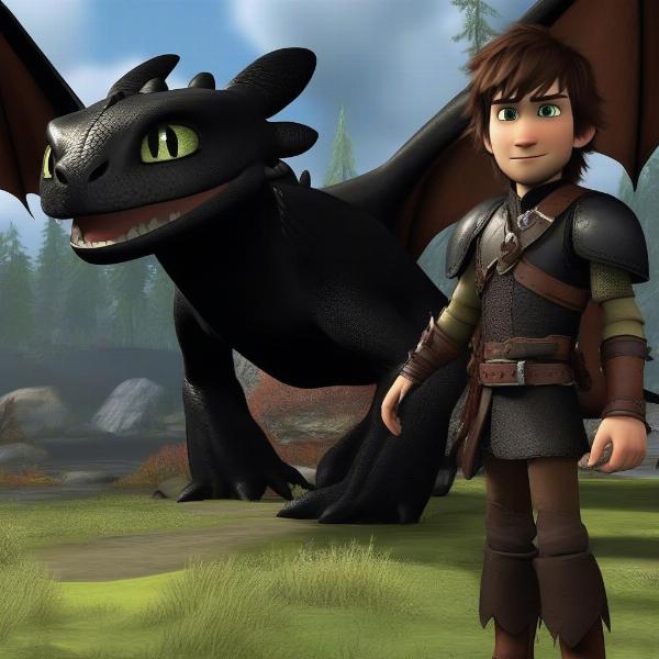 how to train your dragon game main characters