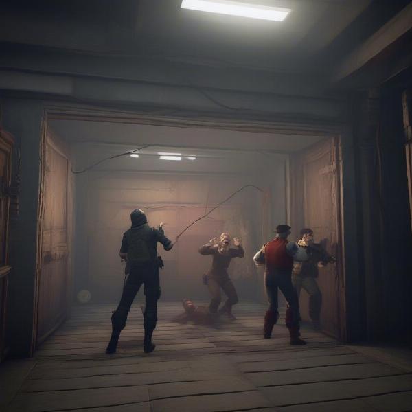 human trap in game setup