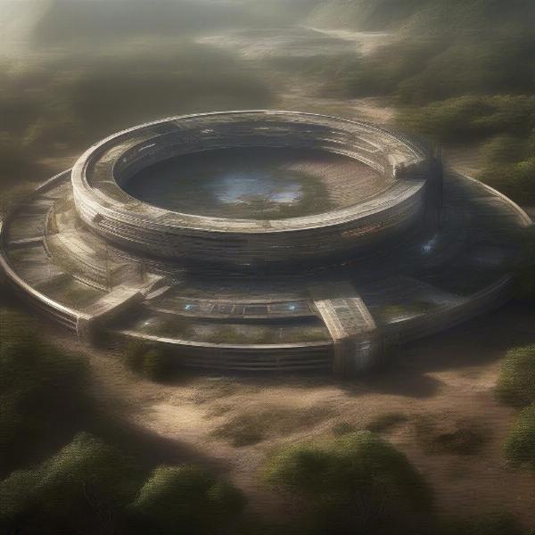 The Hunger Games Arena Scene